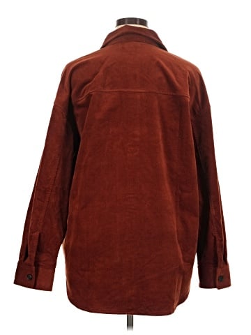 Madewell Corduroy Twill Oversized Shirt-Jacket (view 2)