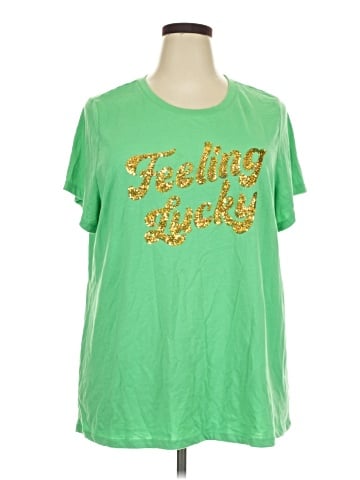 Lane Bryant Short Sleeve T-Shirt (view 1)