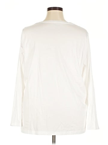 Lands' End 3/4 Sleeve T-Shirt (view 2)
