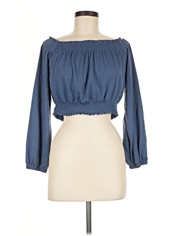 Divided by H&M 3/4 Sleeve Blouse (view 1)