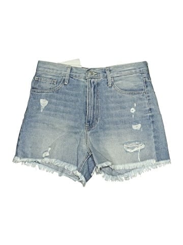 Just Black Denim Shorts (view 1)