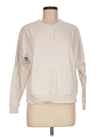 Madewell Garment-Dyed Crewneck Sweatshirt (view 1)