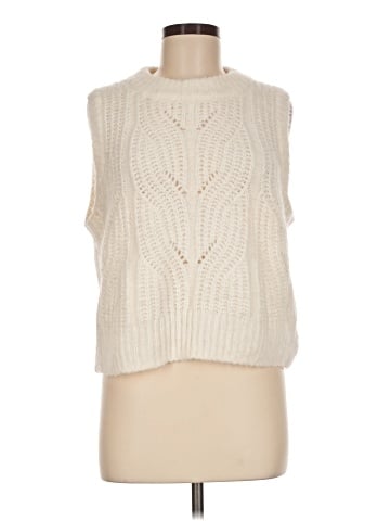 Madewell Pointelle Knowe Sweater Vest (view 1)