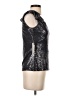Etcetera Silver Sleeveless Top Size 0 - photo 4