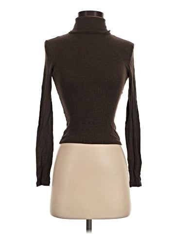 Madewell Finerib Turtleneck Long-Sleeve Tee (view 1)