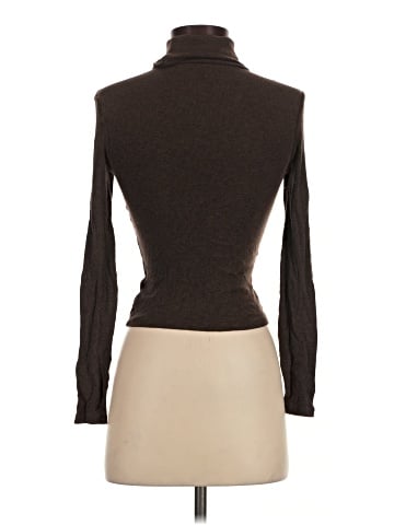 Madewell Finerib Turtleneck Long-Sleeve Tee (view 2)