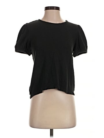 Madewell Superlight Jacquard Puff-Sleeve Tee (view 1)