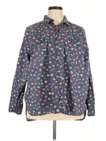 SONOMA life + style Long Sleeve Button-Down Shirt (view 1)