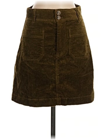 Madewell Corduroy A-Line Mini Skirt (view 1)