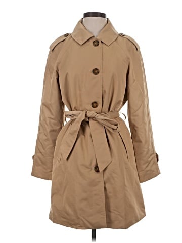 Ellen Tracy Trenchcoat (view 1)