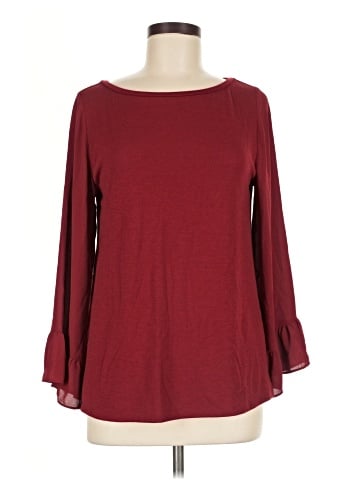 Ann Taylor LOFT 3/4 Sleeve T-Shirt (view 1)