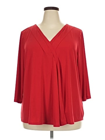 Lane Bryant 3/4 Sleeve Blouse (view 1)