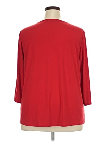 Lane Bryant 3/4 Sleeve Blouse (view 2)