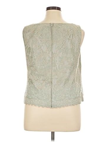 Carmen Marc Valvo Sleeveless Blouse (view 2)