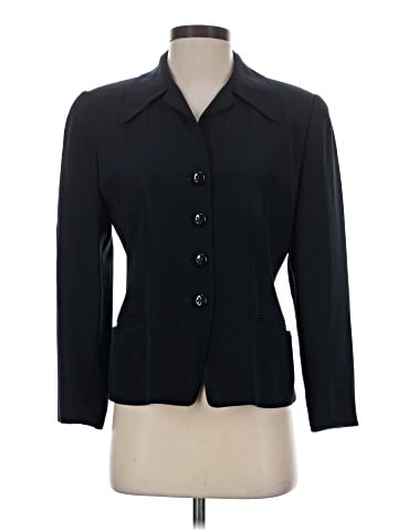 Linda Allard Ellen Tracy Silk Blazer (view 1)