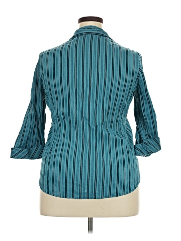 DressBarn 3/4 Sleeve Button-Down Shirt (view 2)