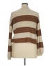 Steve Madden Stripes Tan Pullover Sweater Size XL - photo 2