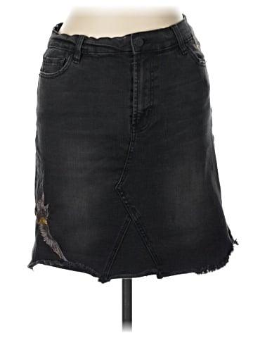 For The Republic Denim Skirt (view 1)