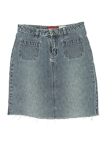 Unionbay Denim Skirt (view 1)
