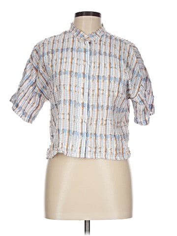 Lou & Grey Short Sleeve Blouse (view 1)