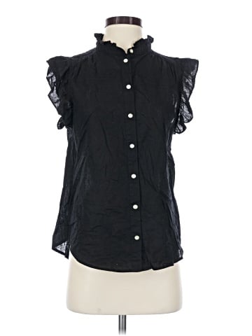 H&M Sleeveless Button-Down Shirt (view 1)