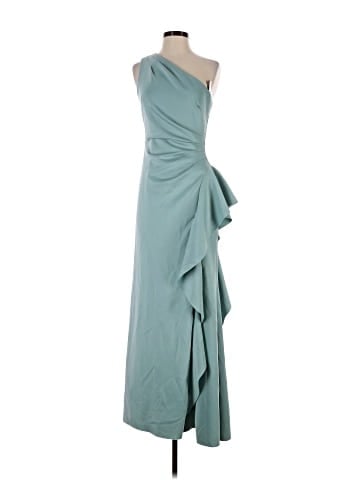 Aqua Cocktail Dress (view 1)