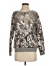 Soft Surroundings Paisley Silver Pullover Sweater Size XS - photo 1