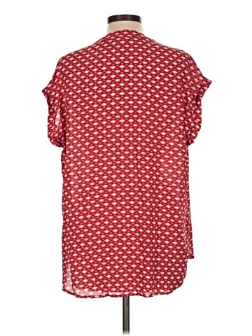 Pleione Short Sleeve Blouse (view 2)