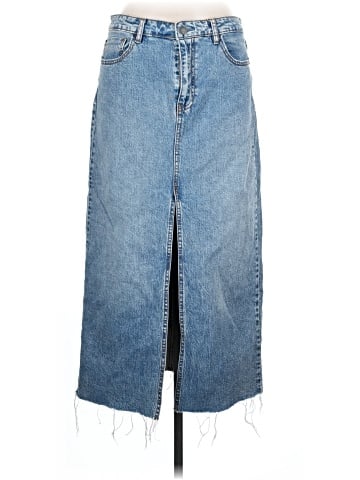 Stradivarius Denim Skirt (view 1)