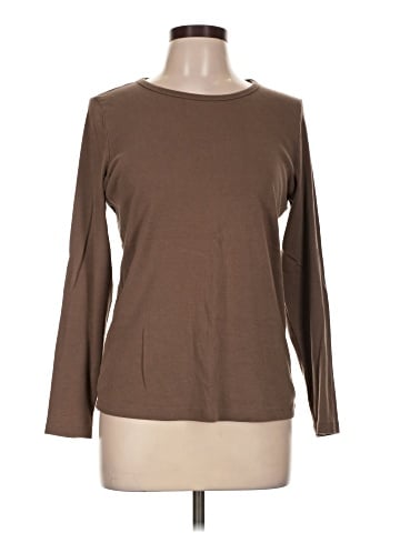 St. John's Bay Long Sleeve T-Shirt (view 1)