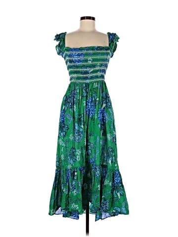 Olivaceous Casual Dress (view 1)