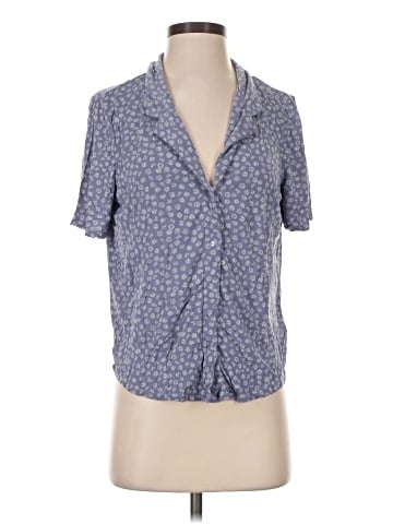 Gap Body Short Sleeve Blouse (view 1)