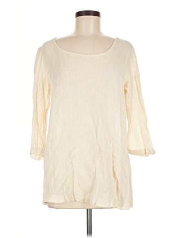Flax 3/4 Sleeve Top (view 1)