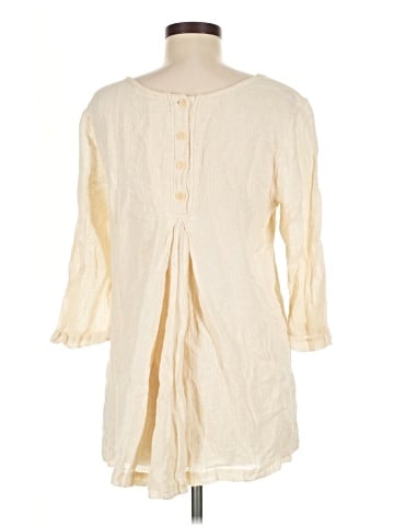 Flax 3/4 Sleeve Top (view 2)