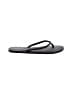 Volcom Black Flip Flops Size 7 - photo 1