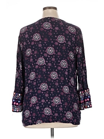 Style&Co 3/4 Sleeve Blouse (view 2)