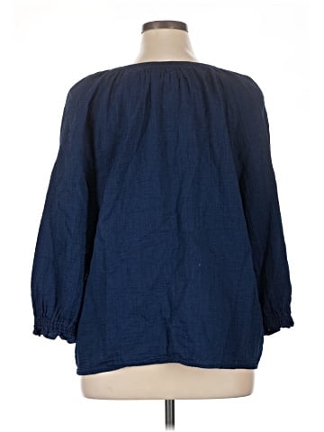 Style&Co 3/4 Sleeve Blouse (view 2)