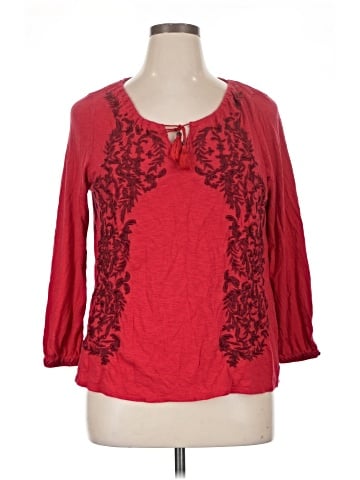 Lucky Brand 3/4 Sleeve Blouse (view 1)