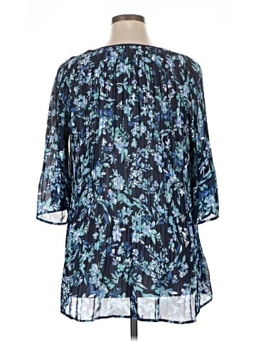Woman Within 3/4 Sleeve Blouse (view 2)