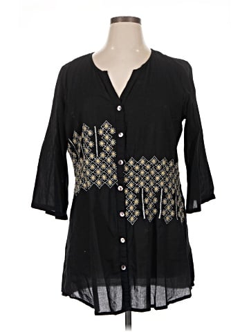 Peppermint Bay Short Sleeve Blouse (view 1)