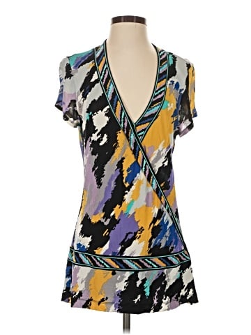 BCBGMAXAZRIA Short Sleeve Top (view 1)