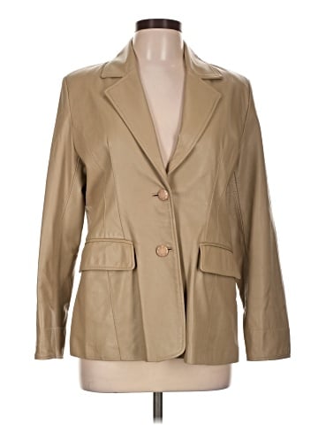 Balmain Vintage Leather Jacket (view 1)