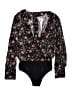 JOA 100% Polyester Black Bodysuit Size S - photo 2