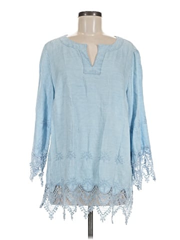 Chico's 3/4 Sleeve Blouse (view 1)