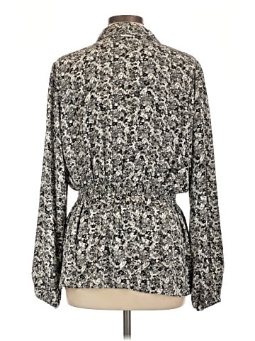 MICHAEL Michael Kors Long Sleeve Blouse (view 2)