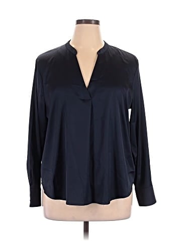 Banana Republic Factory Store Long Sleeve Blouse (view 1)
