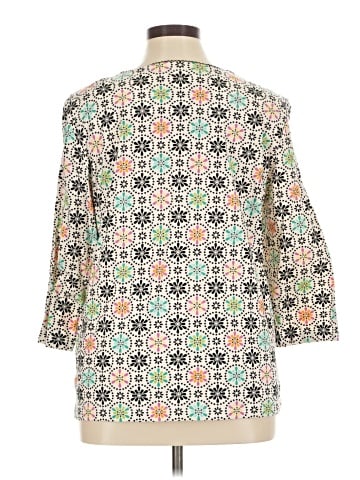 Alfred Dunner 3/4 Sleeve T-Shirt (view 2)