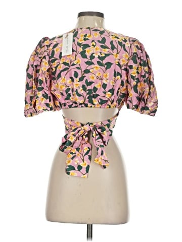 Moon River Short Sleeve Blouse (view 2)