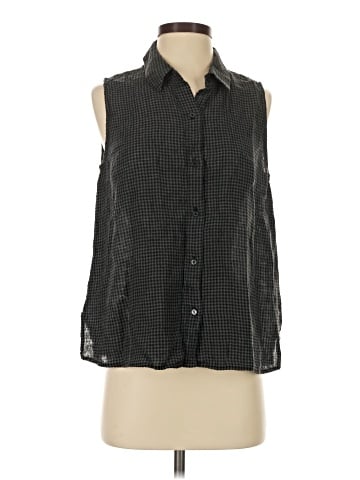 Eileen Fisher Sleeveless Button-Down Shirt (view 1)
