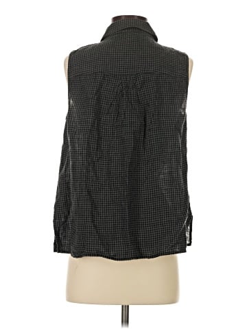Eileen Fisher Sleeveless Button-Down Shirt (view 2)